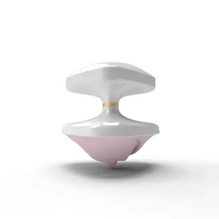Mystim Heart’s Desire Lay-On Massager Rose Medical Silicone