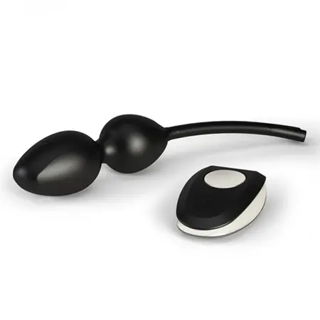 Mystim Jane Untamed Pelvic Trainer Black 20.8cm Silicone Vibration