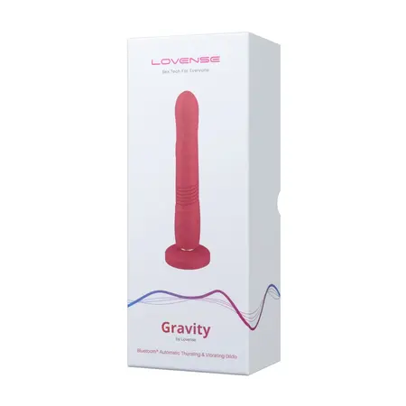 Lovense Gravity App-Controlled Thrusting Machine, Waterproof, 385g