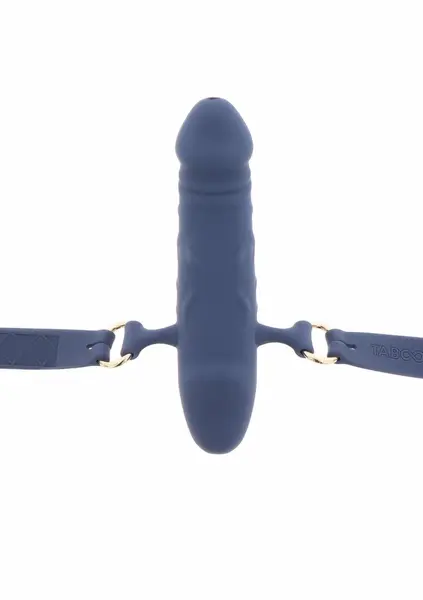 TABOOM Silicone Breathable Gag with Adjustable Strap - Black