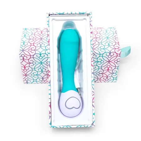 OhMiBod Lovelife Cuddle Mini G-Spot Massager Turquoise USB Rechargeable