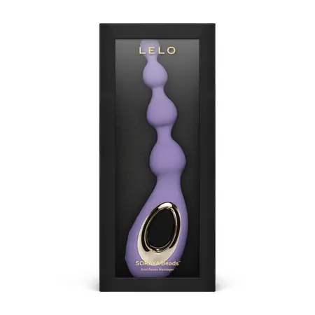 LELO Soraya Beads Intimate Massager Purple Silicone 234mm