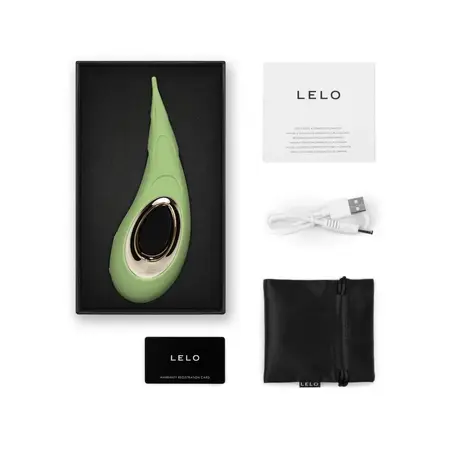 LELO Dot Cruise Precision Intimate Device Pistachio Cream 165 mm