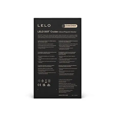LELO Dot Cruise Intimate Precision Device Peach Please 165mm