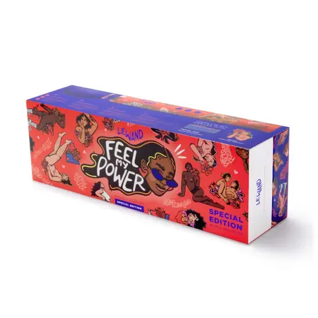Le Wand Feel My Power 2022 Kelly Malka Edition Wand Massager 340mm