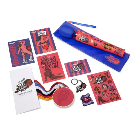 Le Wand Feel My Power 2022 Kelly Malka Edition Wand Massager 340mm