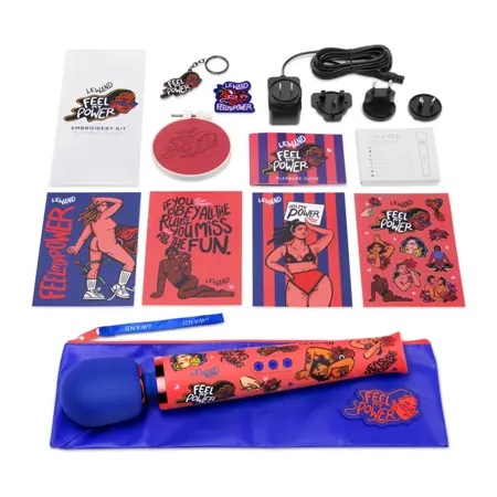 Le Wand Feel My Power 2022 Kelly Malka Edition Wand Massager 340mm
