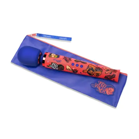 Le Wand Feel My Power 2022 Kelly Malka Edition Wand Massager 340mm