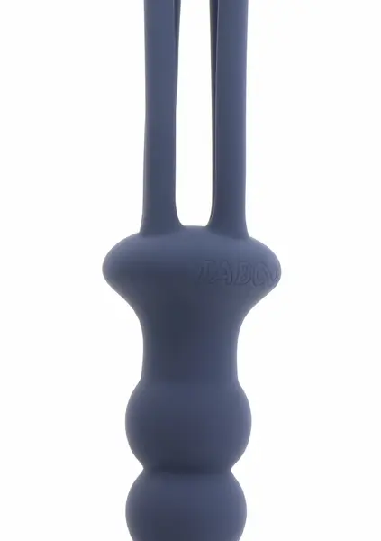 TABOOM Silicone Whip & Plug - 4-Tail Silicone Whip with Beaded Handle