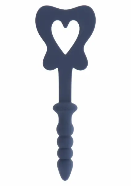 TABOOM Silicone Paddle & Plug Set - Butterfly Shape, Black, 2-in-1 Design