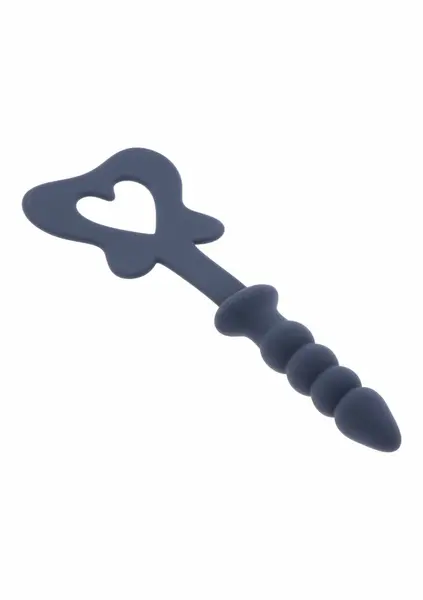 TABOOM Silicone Paddle & Plug Set - Butterfly Shape, Black, 2-in-1 Design