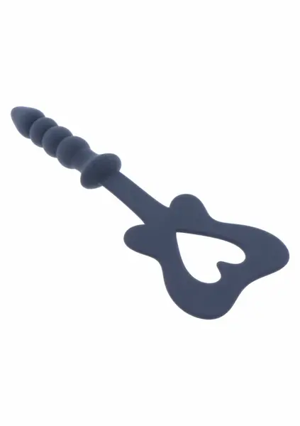 TABOOM Silicone Paddle & Plug Set - Butterfly Shape, Black, 2-in-1 Design
