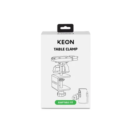 Kiiroo Keon Table Clamp - Adjustable Stainless Steel Mount System