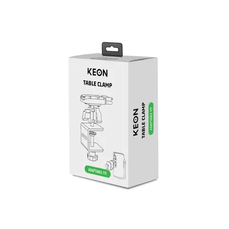 Kiiroo Keon Table Clamp - Adjustable Stainless Steel Mount System
