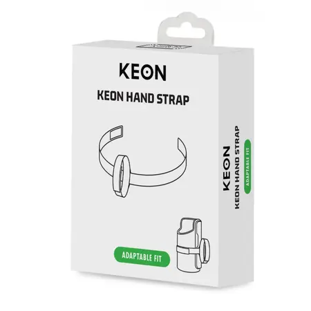 Kiiroo Keon Accessory Textile Hand Strap - Enhanced Grip, Black