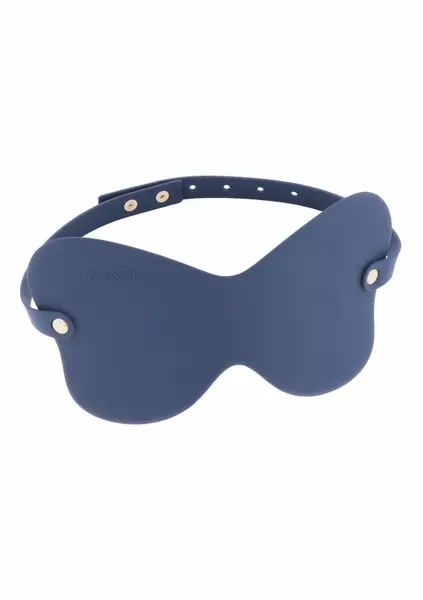 TABOOM Silicone Blindfold - Adjustable Soft Black Eye Mask
