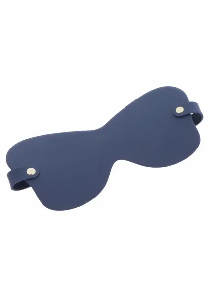 TABOOM Silicone Blindfold - Adjustable Soft Black Eye Mask