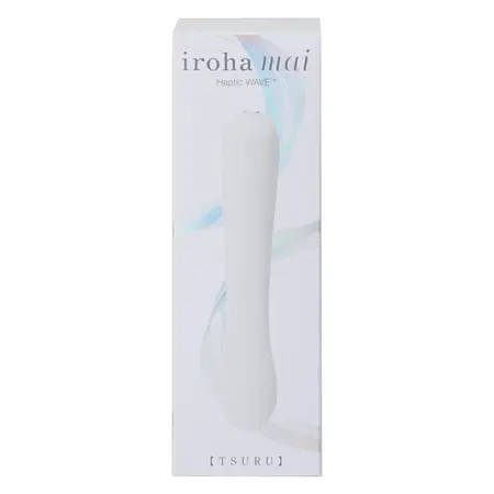 Tenga Iroha Mai Tsuru - Haptic Wave Silicone Intimate Massager, Pink