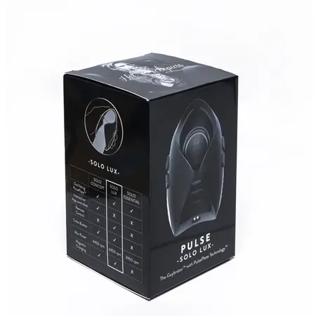 Hot Octopuss Pulse Solo Lux Smoke - Waterproof Intimate Device with Remote