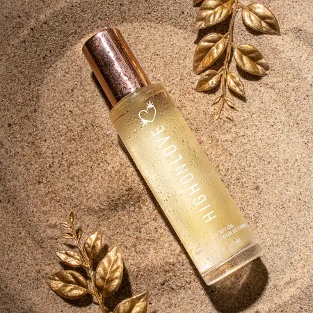 HighOnLove Dry Body Oil 100 ml - Nourishing Cannabis Seed Formula