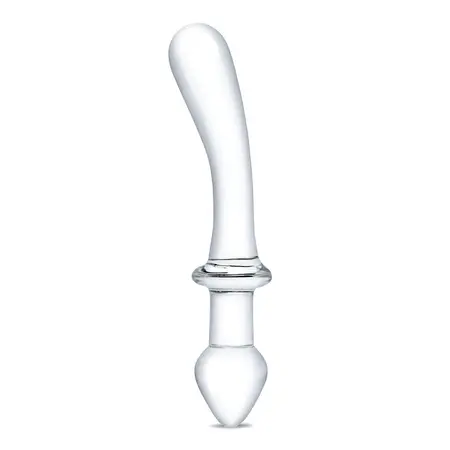 Glas Double-Ended Curved Glass Model 24cm - Dual-Function, Transparent