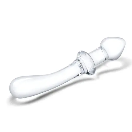 Glas Double-Ended Curved Glass Model 24cm - Dual-Function, Transparent
