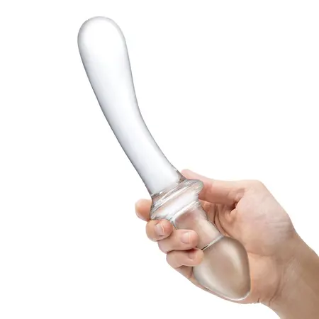 Glas Double-Ended Curved Glass Model 24cm - Dual-Function, Transparent