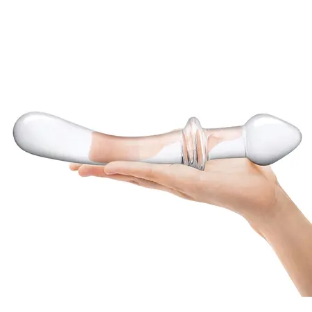Glas Double-Ended Curved Glass Model 24cm - Dual-Function, Transparent