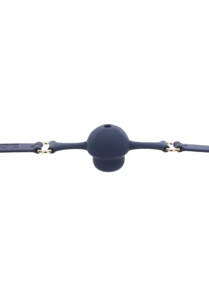 TABOOM Silicone Mouth Gag Adjustable Strap Black 8713221832801