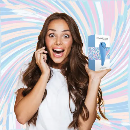 FeelzToys FemmeGasm Turquoise Dual Motor Tapping & Vibrating Device
