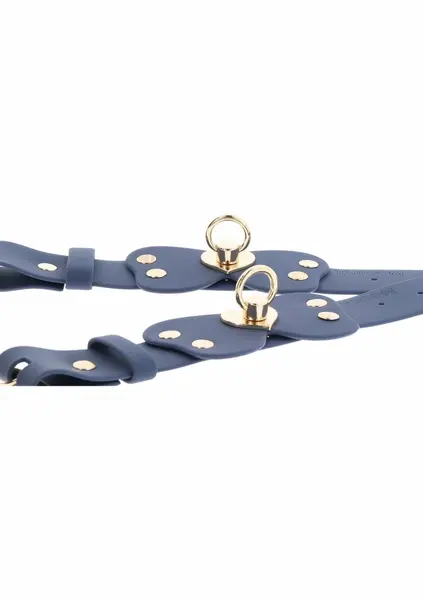 TABOOM Silicone Ankle Cuff Set - Adjustable, Body-Safe, Black
