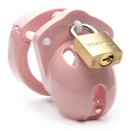 CB-X Mini Me Pink Secure Comfort Polycarbonate Chastity Device 32mm