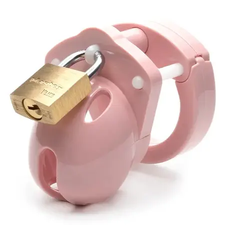 CB-X Mini Me Pink Secure Comfort Polycarbonate Chastity Device 32mm