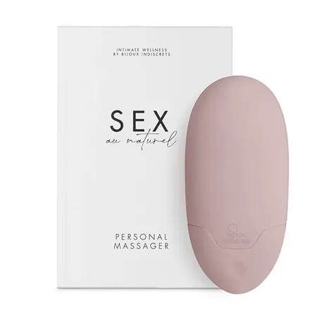 Bijoux Indiscrets Sex au Naturel Rechargeable Silicone Massager Pink