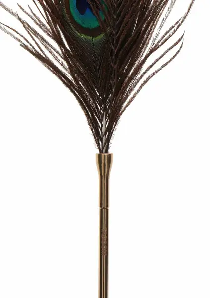 TABOOM Dona Peacock Tickler Rose Gold Ultra-Soft Feather Accessory