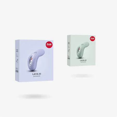 Fun Factory Laya III Pro Lay-On Massager Sage Green Rechargeable