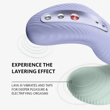 Fun Factory Laya III Pro Lay-On Massager Sage Green Rechargeable