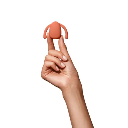 Dame Eva II Wearable Intimate Device Papaya - Hands-Free, Waterproof, 3 Modes