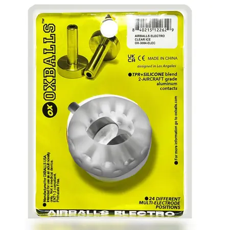 Oxballs Airballs Electro Air-Lite Transparent Silicone Ballstretcher