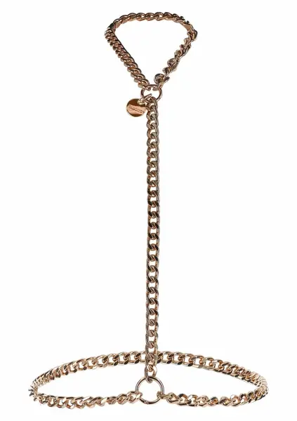 TABOOM Dona Statement Harness Rose Gold Adjustable Accessory