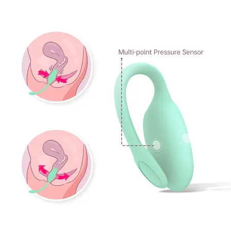 Magic Motion FitCute Smart Kegel Trainer, App-Controlled, Pink, 85mm