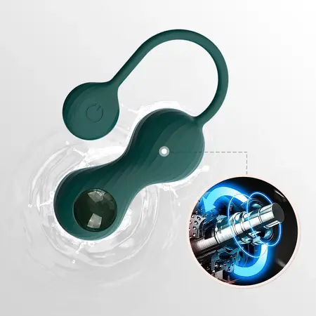 Magic Motion Crystal Duo Smart Kegel Trainer Set with App Control & Weights