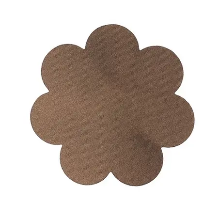 Bye Bra Body Tape 6.5cm x 5m & Satin Covers Brown - Wide, Waterproof, One Size