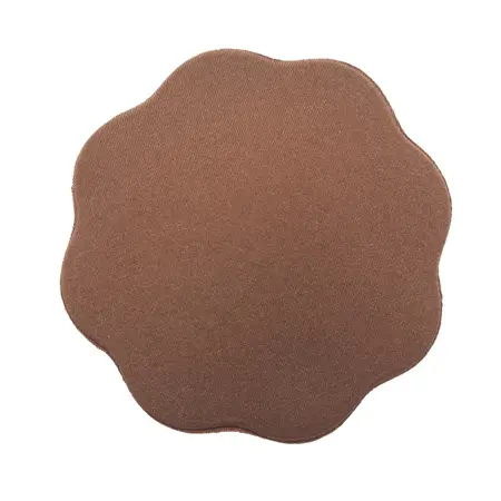 Bye Bra Fabric Nipple Covers Brown One-Size - Reusable & Water Resistant