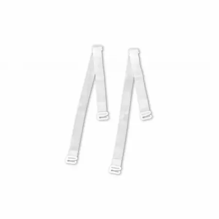 Bye Bra Transparent Adjustable Bra Straps XL 10mm Polyurethane