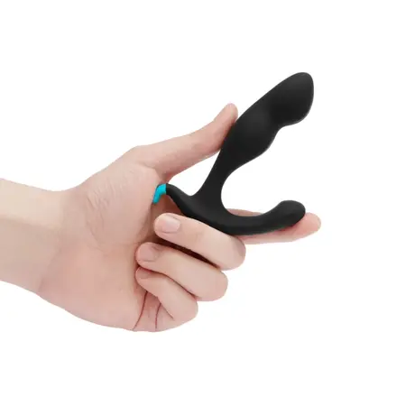 b-Vibe Rocker Plug Weighted Flexible Silicone Comfort 90g Black