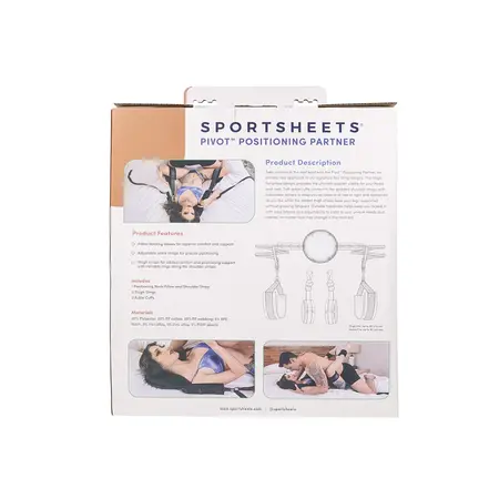 Sportsheets Pivot Positioning System - Adjustable Comfort Restraint Set