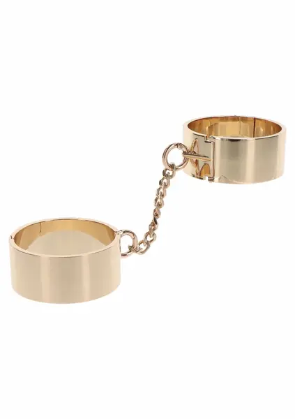 TABOOM Dona Wrist Cuffs Rose Gold - Elegant Metal Accessory