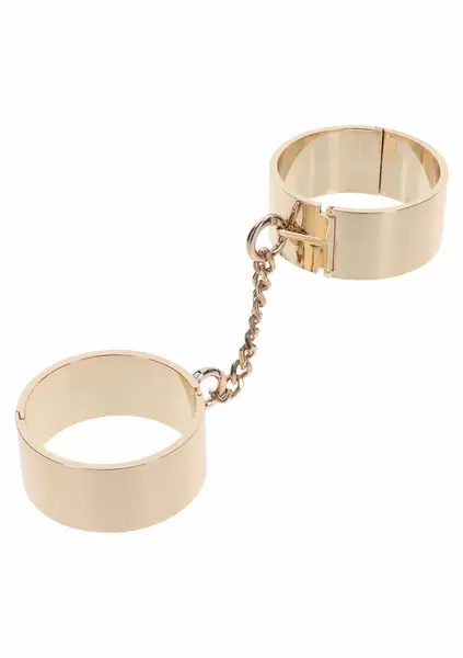 TABOOM Dona Wrist Cuffs Rose Gold - Elegant Metal Accessory