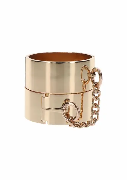 TABOOM Dona Wrist Cuffs Rose Gold - Elegant Metal Accessory